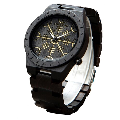 фото Деревянные часы агисхьяльм bobo bird