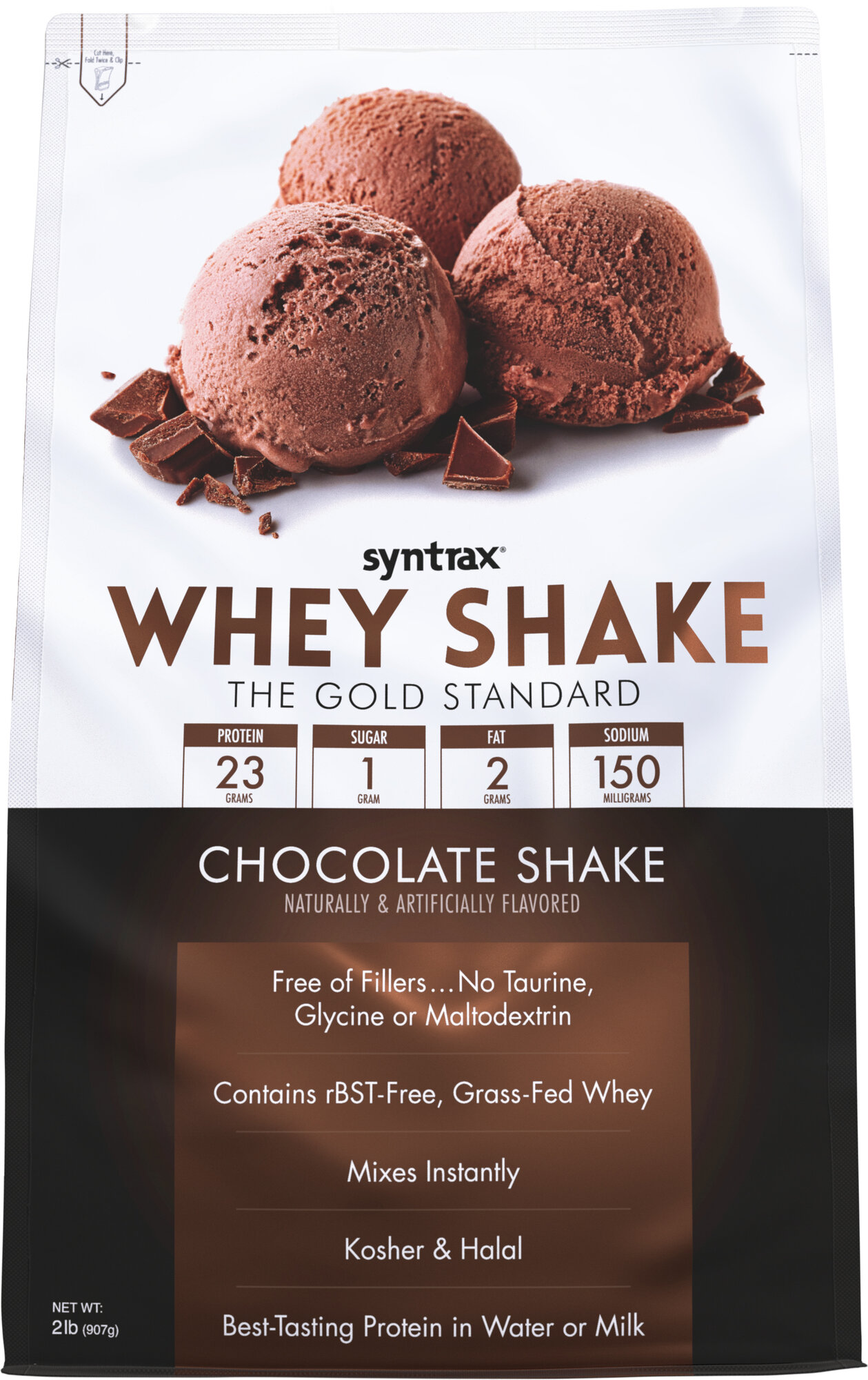 SYNTRAX Whey Shake 0,9 кг (Малый пакет) (Chocolate)