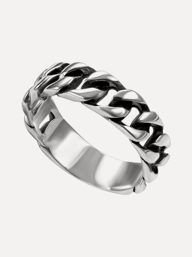 Изображение товара Кольцо, серебро, 925 проба, чернение