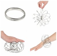 Браслет FindusToys Magic ring серебряный