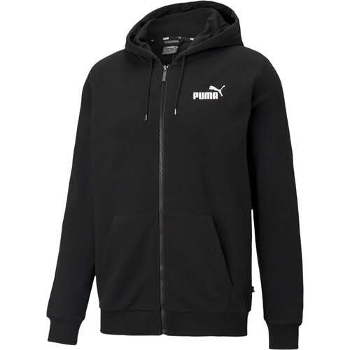 Толстовка PUMA Ess Small Logo Fz Hoodie, размер S, белый