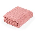 Полотенце LUCKY Нежность 70x130 см розовый - изображение