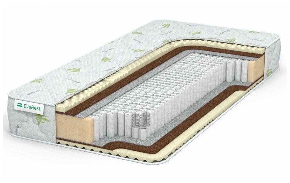 Матрас Everest Мидл Латекс Массаж Хард S1000 (90 х 190 см)