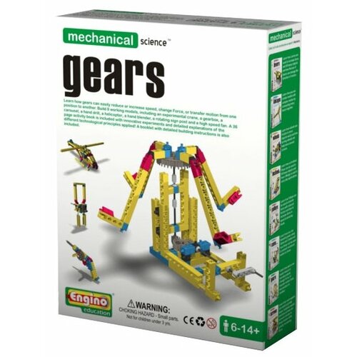 Engino DISCOVERING STEM. Механика: шестерни и червячные передачи STEM05