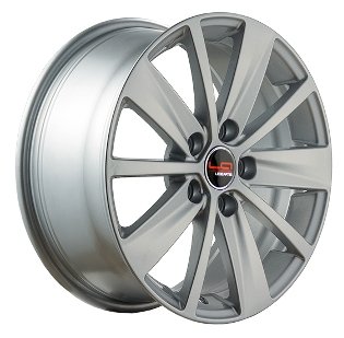 LEGEARTIS OPTIMA 9141706 Legeartis Optima A86 16 / 6.5J PCD 5x112.00 ET 48.00 ЦО 57.10 Литой / Серебристый