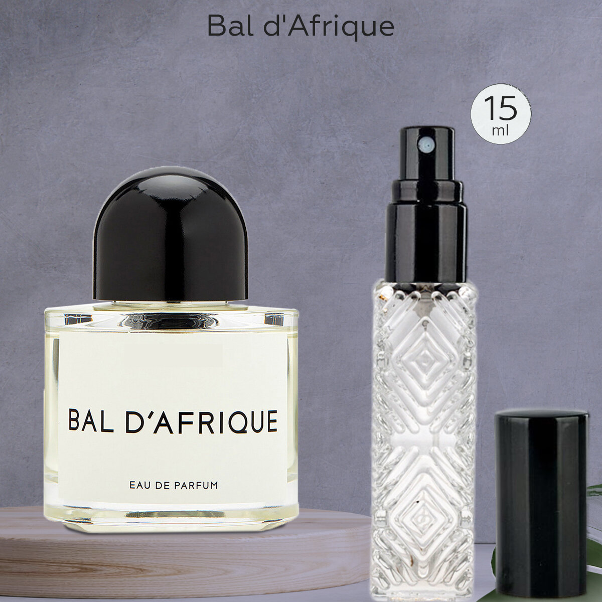 Gratus Parfum Bal d'Afrique духи унисекс масляные 15 мл (спрей) + подарок