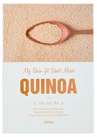 A'PIEU тканевая маска My Skin-Fit Sheet Mask Quinoa с экстрактом киноа 25 г 1 шт. саше