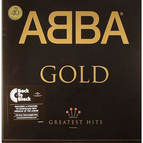 Виниловая пластинка Abba, Gold (Back To Black) abba thank you for the music new version