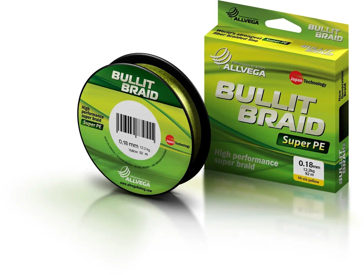   ALLVEGA "Bullit Braid" 92 - 0,18 (12,2)