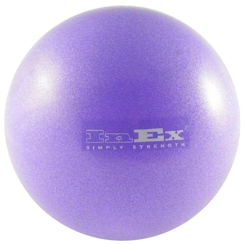 sports yoga balls anti pressure explosion proof 25 cm diameter pilates fitness balance fitball home gym pilates equipment InEx IN\PFB25\PR-25-00 фиолетовый 25 см