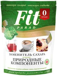 Fit Parad сахарозаменитель №7 природные компоненты, дой-пак порошок, 250 г