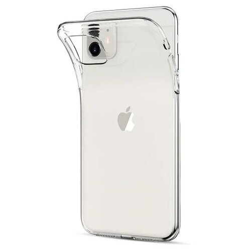 фото Чехол-накладка borasco silicone case для apple iphone 11 прозрачный