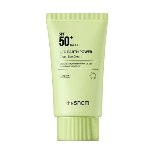 фото The saem крем eco earth power green sun, spf 50, 50 г