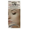 Godefroy Флеш-тату Брови высокая арка Long Lasting Eyebrow Transfers, 12 пар dark brown - изображение