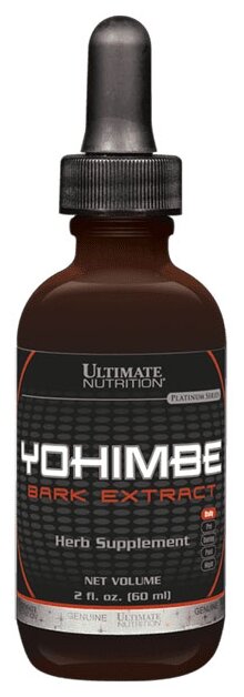 Ultimate Nutrition Yohimbe Bark Liquid Extract (60 мл)
