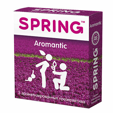 Презервативы Spring Aromantic, 3 уп. по 3 шт.