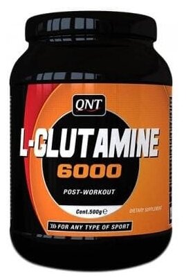 QNT L-Glutamine 6000 Pure 500g / "L-Глутамин 6000" 500г