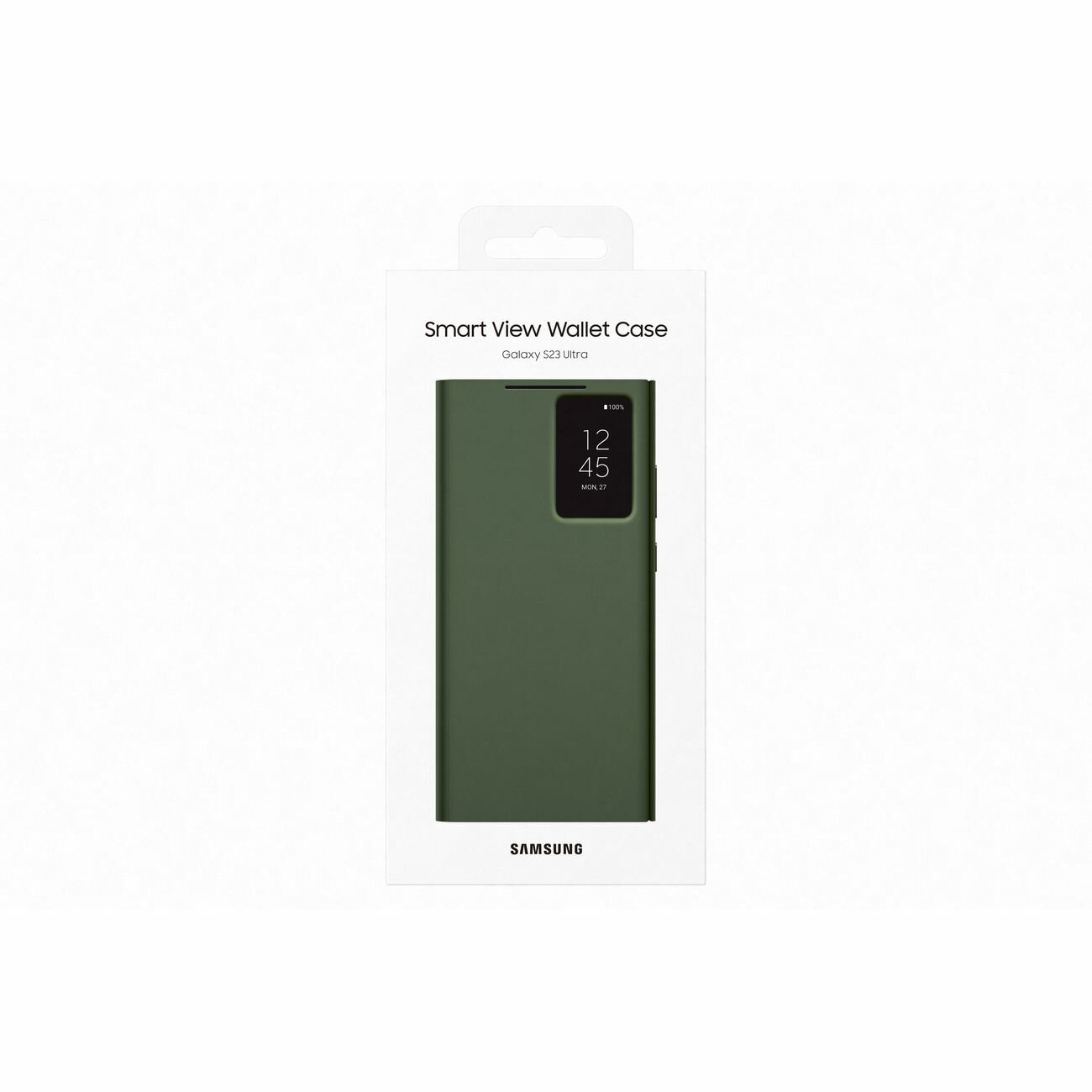 Чехол-книжка Samsung Smart View Wallet Case для Samsung Galaxy S23 Ultra (EF-ZS918CBEGRU), черный - фото №7
