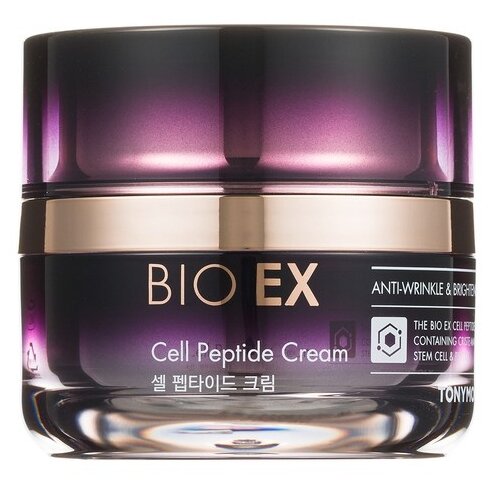 TONY MOLY Bio Ex Cell Peptide Cream Пептидный крем для лица, 60 мл