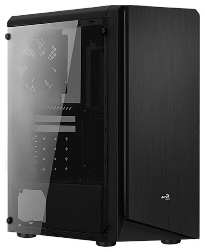 Корпус ATX Aerocool RIFT, Midi-Tower, без БП, черный [rift accm-pv13012.11]