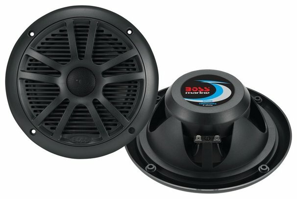 Влагозащищенные динамики BOSS Audio Marine MR6B (6,5", 180 Вт.) черный