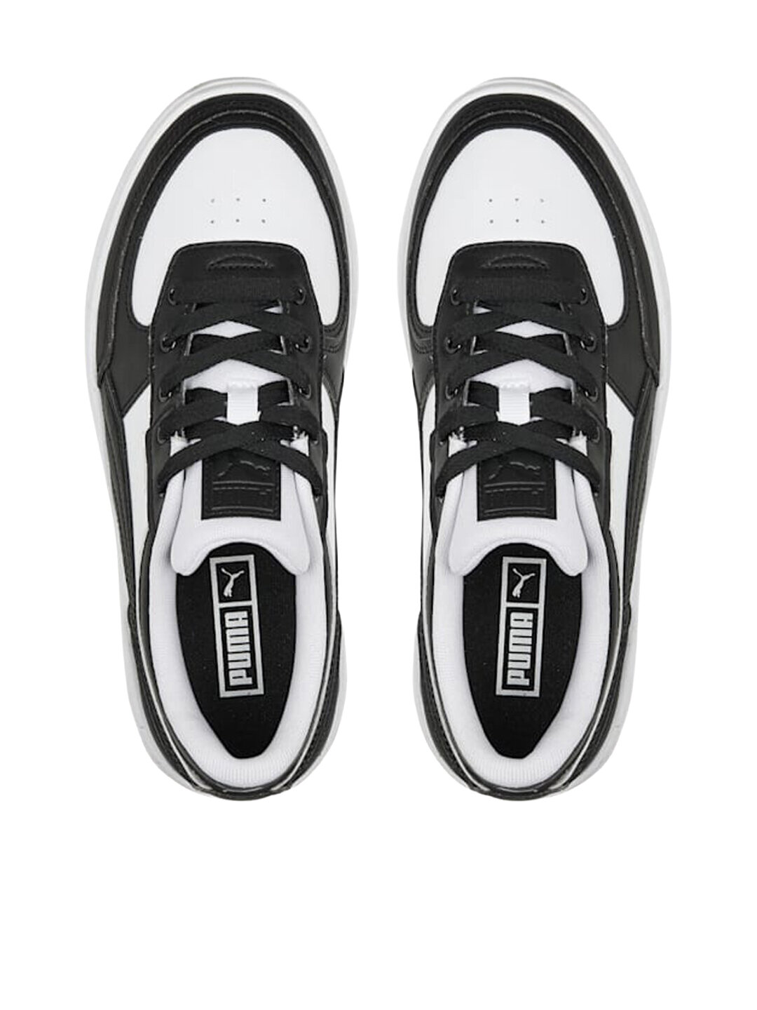 Кроссовки PUMA Cali Dream Leather Wns, размер 37.5, Puma Black-Puma White — фото 1