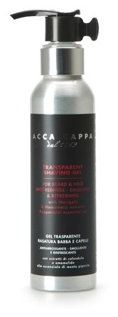 Гель для бритья Acca Kappa Transparent Shaving Gel 125мл