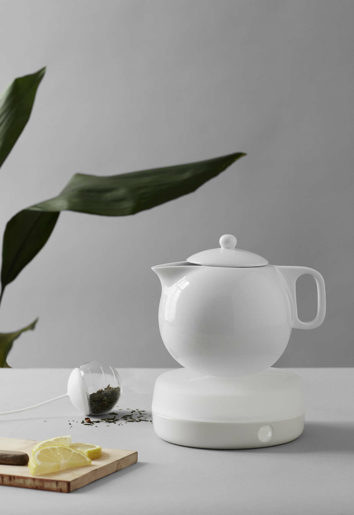 Чайник заварочный с ситечком 900 мл Viva Scandinavia Jaimi кремовый - фото №16
