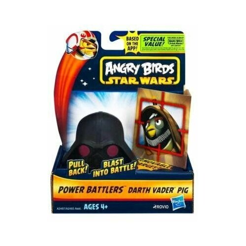 Angry Birds Star Wars. Darth Vader', из серии Power Battlers, Hasbrods Star Wars. Luke Skywalker', из серии Power Battlers, Hasbro A2496