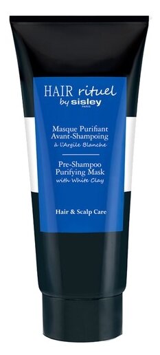 Sisley Paris Pre-Shampoo Purifying Mask Очищающая маска для кожи головы с белой глиной, 200 мл