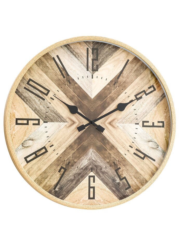 Часы настенные интерьерные «Крест» плавный ход циферблат d-50 см