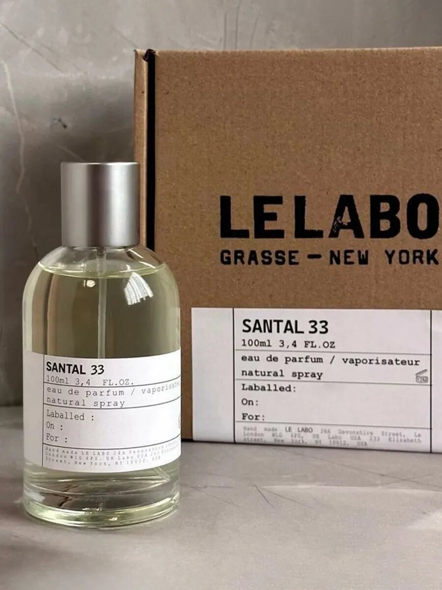 Унисекс парфюм, парфюмерная вода вода для мужчин и женщин Santal 33 Le Labo, 100 мл