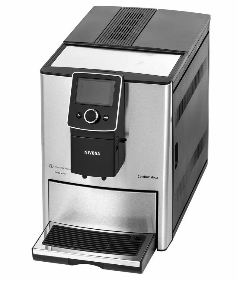 Кофемашина Nivona CafeRomatica NICR 825, нержавеющая сталь/хром