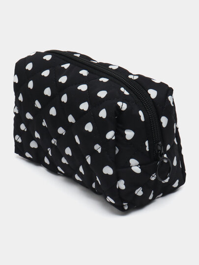 Косметичка ширина: 9 см., высота: 12 см., длина: 16 см., , черный — фото 1