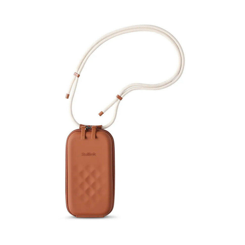Сумка кросс-боди Rollink Сумка Rollink Sling Bag Go, фактура гладкая, коричневый