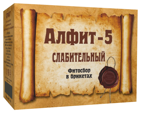 Фитосбор Слабительный Алфит 05 , №60*2гр.