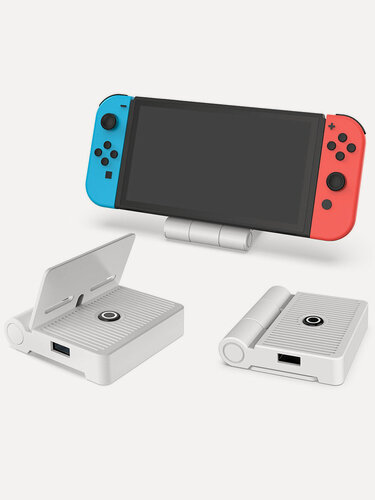 Изображение товара Док-станция, видео-конвертер HDMI - Type C для Nintendo Switch/Switch OLED (Dobe TNS-19305B) White