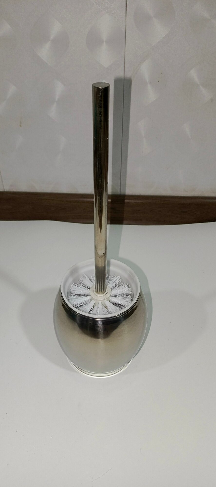 Ёршик для туалета "Без бренда", никелевый, серебристый, черный, золотистый — фото 1