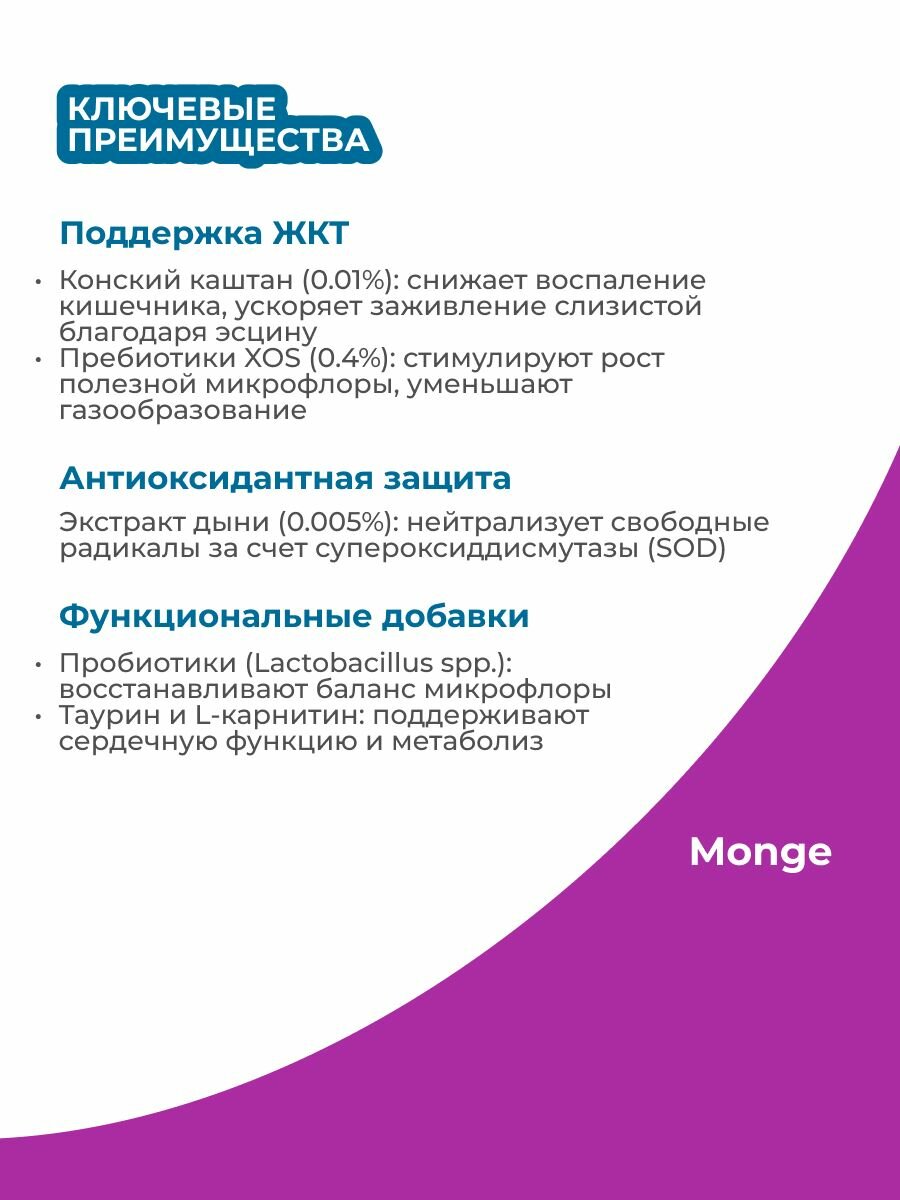 Сухой лечебный корм для кошек, ветеринарная диета, Monge VetSolution Gastrointestinal 1,5 кг — фото 1