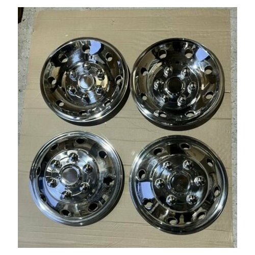 Колпаки на колёса R-16 комплект Глубокий нержавейка 56 RS комплект - 4шт 28000₽