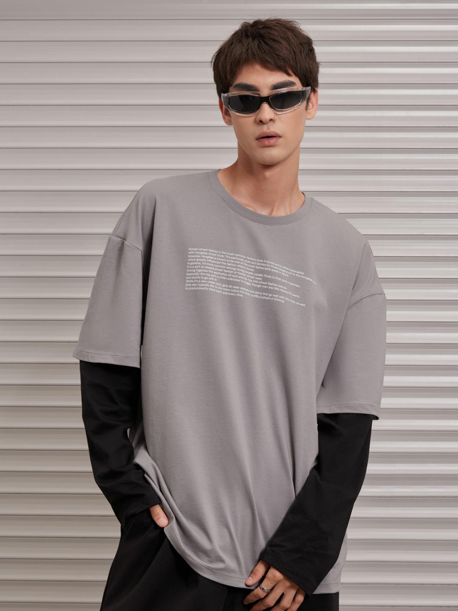 Лонгслив Y2K style, размер 46