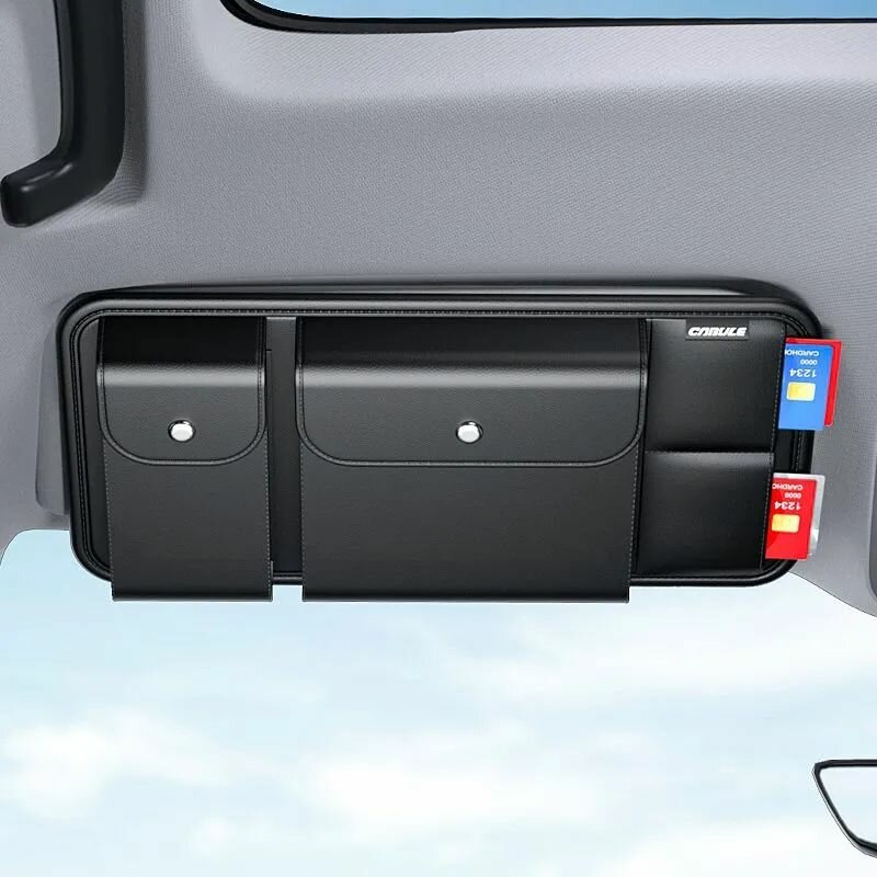 Изображение Органайзер В Машину, Органайзер на козырек автомобиля