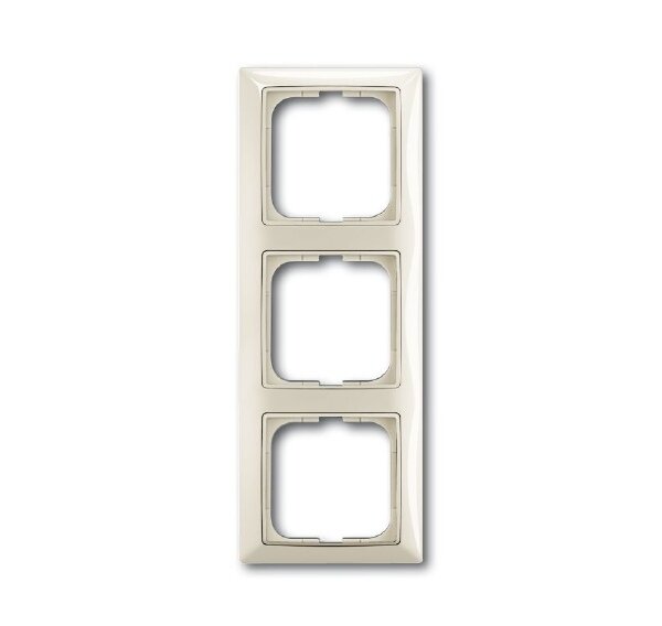ABB BASIC 55 Рамка 3-ая для розеток и выключателей бежевый.
