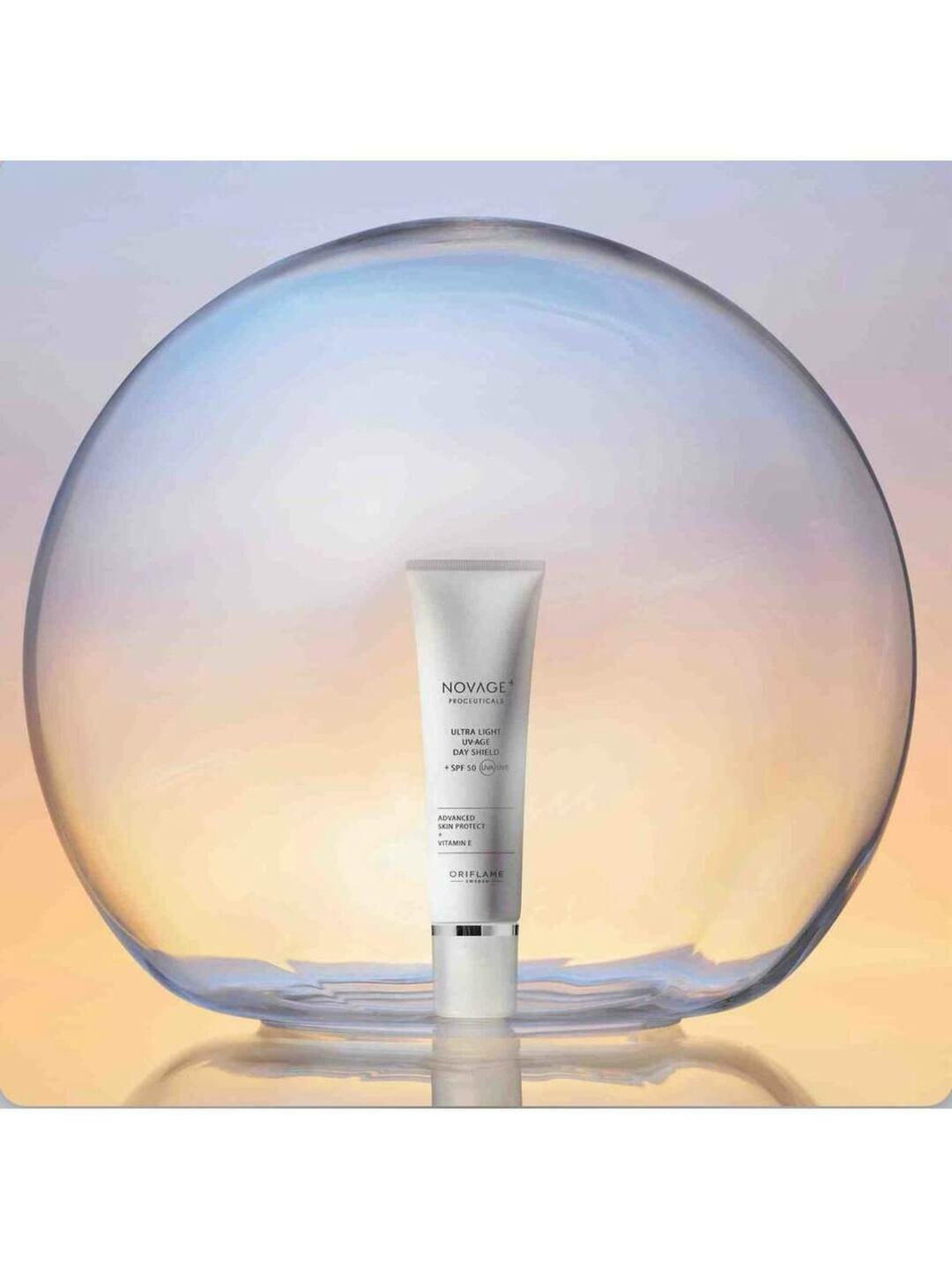 Мультифункциональный защитный крем для лица Novage+, SPF 50, 30 мл — фото 1