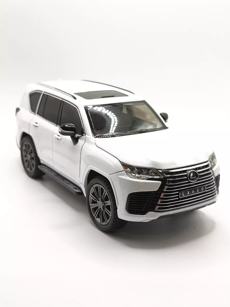 Модель "lexus lx600", 24 ручечный, металлический, масштаб 1:24, для детей от 3 лет