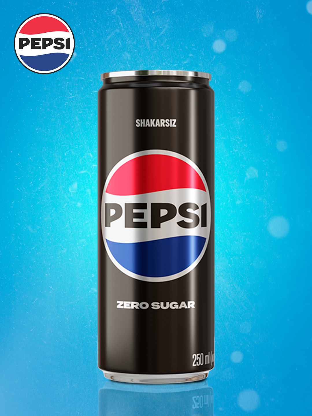 Напиток газированный Pepsi Zero, 250мл, 1 шт