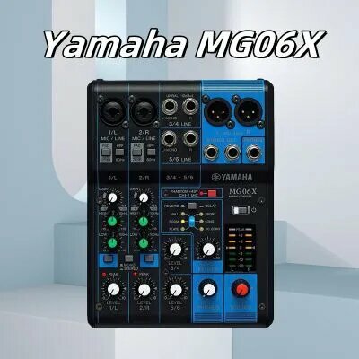 Микшерный пульт Yamaha MG06X аналоговый 6 входных каналов стереовыход