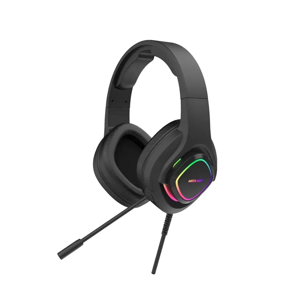 Игровые наушники для компьютера green lion gaming_headphones_GP32X