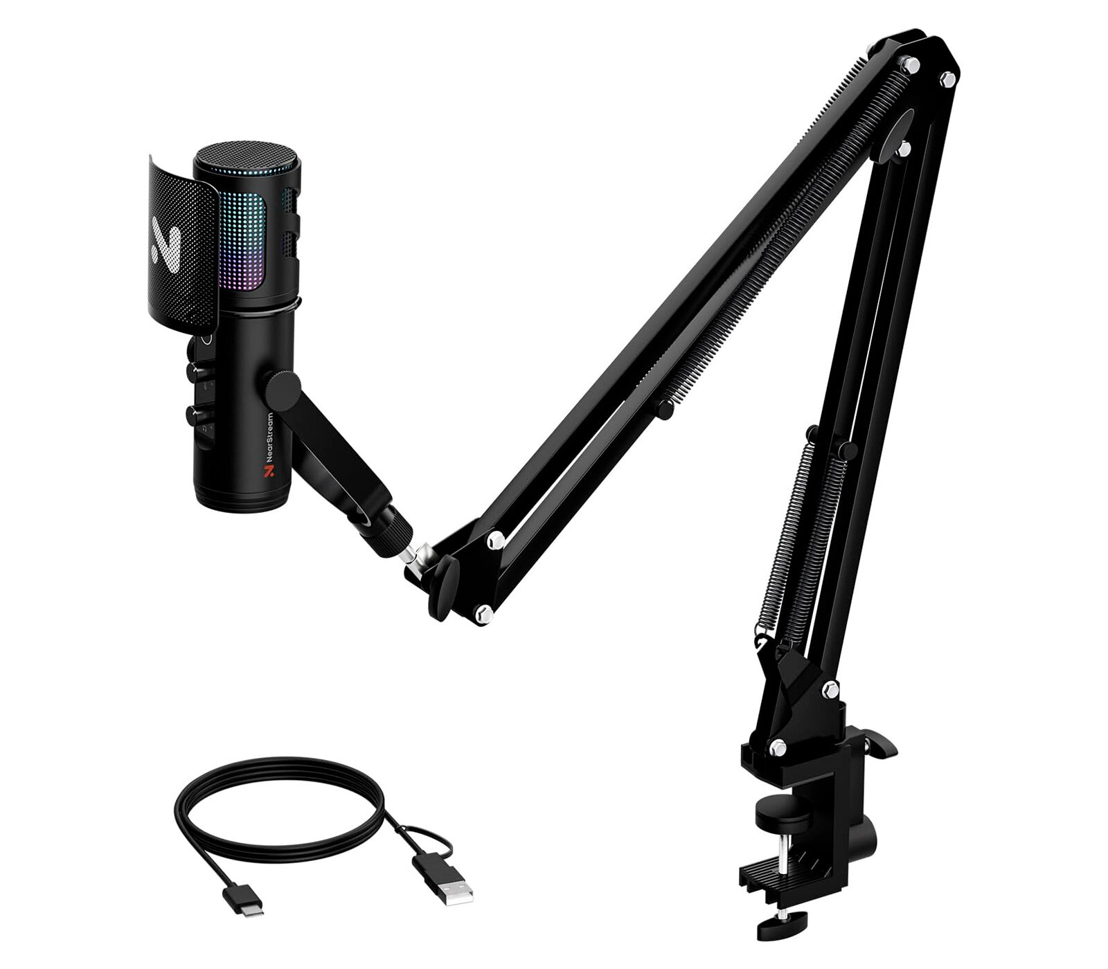 USB микрофон Nearity NearStream AM30U с RGB подсветкой и пантографом