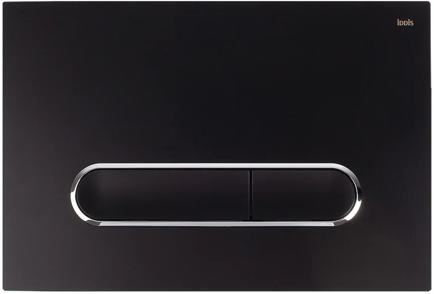 Кнопка смыва для унитаза IDDIS Unifix UNI71MBi77 черная